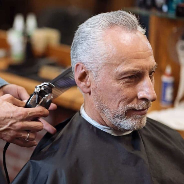 Seniors haircut